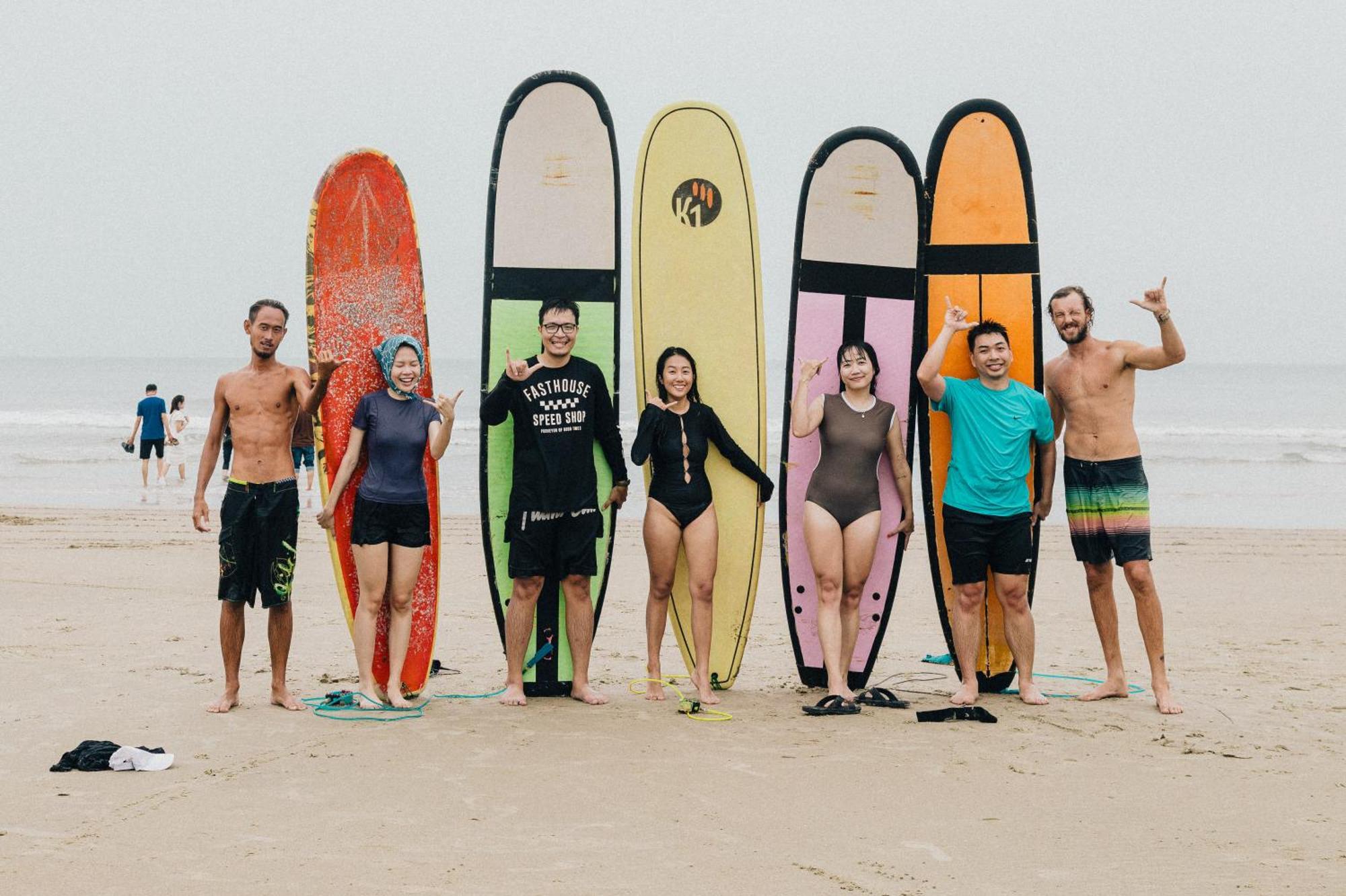 Vungtau Surf House - Hostel Surf Camp Vung Tau Extérieur photo